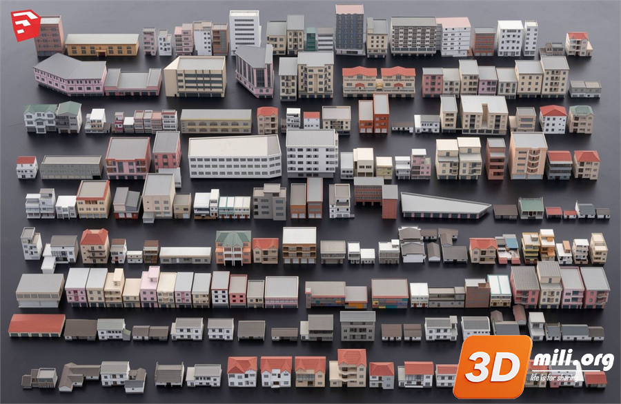 Environment element Skp Files 